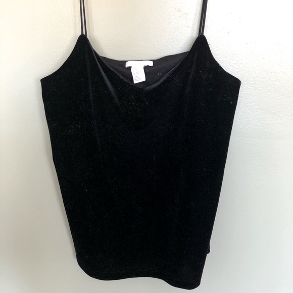 H&M velour tank top - Picture 1 of 3